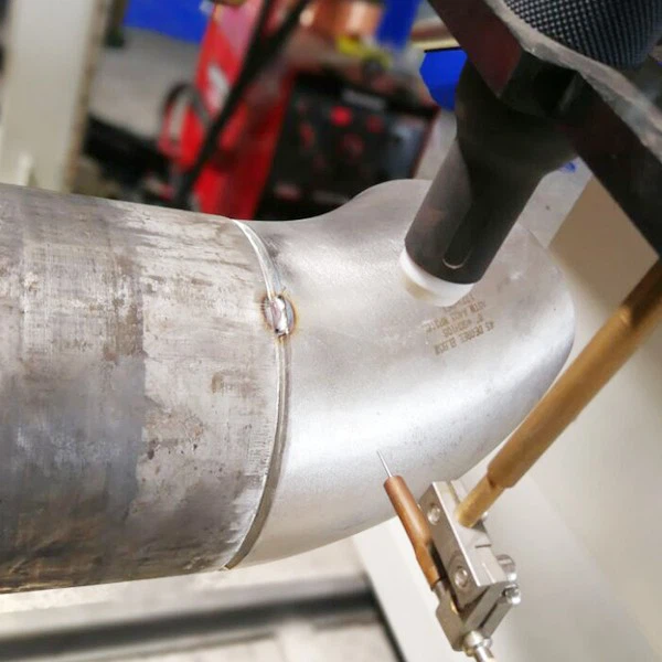 pipe with elbow